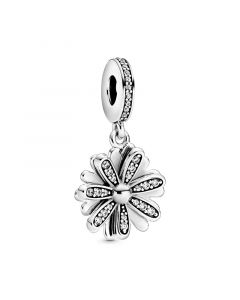 Pandora Charms,Charms for Bracelet,Charms for Pandora Charm Bracelet,925 Sterling Silver Charms,Sparkling Daisy Flower Dangle Charm