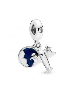 925 Sterling Silver Charms,Charms for Pandora Charm Bracelet,Propeller Plane Dangle Charm,Charms for Bracelet,Pandora Charms