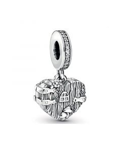 925 Sterling Silver Charms,Charms for Pandora Charm Bracelet,Home Sweet Heart Dangle Charm,Charms for Bracelet,Pandora Charms