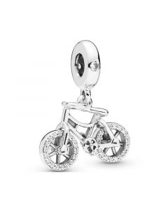 Charms for Pandora Charm Bracelet,925 Sterling Silver Charms,Pandora Charms,Brilliant Bicycle Dangle Charm,Charms for Bracelet