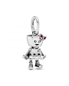 925 Sterling Silver Charms,Bella Bot Punk Band Charm,Pandora Charms,Charms for Bracelet,Charms for Pandora Charm Bracelet