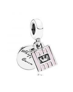 925 Sterling Silver Charms,Pandora Charms,Shopping Queen Dangle Charm,Charms for Bracelet,Charms for Pandora Charm Bracelet