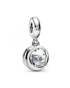 925 Sterling Silver Charms,Charms for Pandora Charm Bracelet,Always by Your Side Owl Dangle Charm,Pandora Charms,Charms for Bracelet