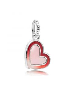 Pandora Charms,Charms for Bracelet,Asymmetric Heart of Love Charm,925 Sterling Silver Charms,Charms for Pandora Charm Bracelet
