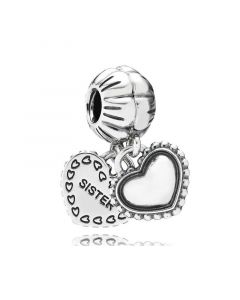 925 Sterling Silver Charms,Charms for Bracelet,My Special Sister Heart Dangle Charm,Pandora Charms,Charms for Pandora Charm Bracelet
