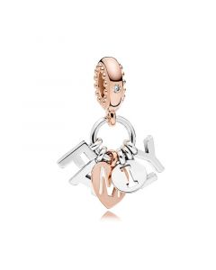 Rose Perfect Family Dangle Charm,Pandora Charms,Charms for Pandora Charm Bracelet,Charms for Bracelet,925 Sterling Silver Charms