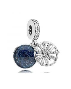 925 Sterling Silver Charms,Dazzling Wishes Dangle Charm,Charms for Bracelet,Charms for Pandora Charm Bracelet,Pandora Charms