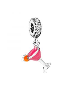 Charms for Pandora Charm Bracelet,925 Sterling Silver Charms,Fruity Cocktail Dangle Charm,Pandora Charms,Charms for Bracelet