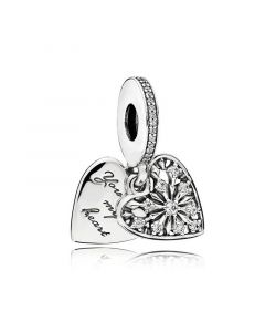 Charms for Pandora Charm Bracelet,Heart of Winter " You Melt My Heart" Charm,Pandora Charms,Charms for Bracelet,925 Sterling Silver Charms