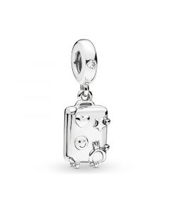 Charms for Bracelet,925 Sterling Silver Charms,Pandora Charms,Suitcase Dangle Charm,Charms for Pandora Charm Bracelet