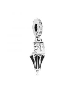 Charms for Bracelet,Mary Poppins Umbrella Pendant Charm,Charms for Pandora Charm Bracelet,Pandora Charms,925 Sterling Silver Charms
