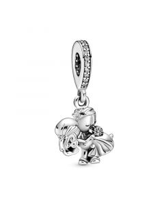 925 Sterling Silver Charms,Charms for Pandora Charm Bracelet,Married Couple Dangle Charm,Charms for Bracelet,Pandora Charms