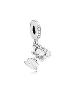 Achievement Trophy Pendant Charm,Charms for Bracelet,Charms for Pandora Charm Bracelet,Pandora Charms,925 Sterling Silver Charms
