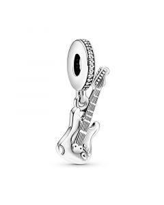 Charms for Pandora Charm Bracelet,Pandora Charms,925 Sterling Silver Charms,Charms for Bracelet,Electric Guitar Dangle Charm