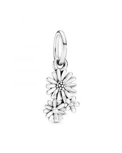 Pandora Charms,Daisy Flower Bouquet Dangle Charm,Charms for Pandora Charm Bracelet,925 Sterling Silver Charms,Charms for Bracelet