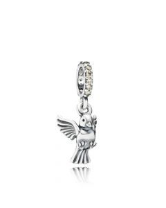 Charms for Pandora Charm Bracelet,Pandora Charms,Charms for Bracelet,Dove of Peace Pendant Charm,925 Sterling Silver Charms