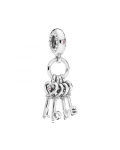 Pandora Charms,Keys of Love Dangle Charm,Charms for Bracelet,925 Sterling Silver Charms,Charms for Pandora Charm Bracelet