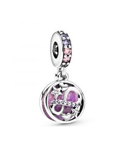 Charms for Pandora Charm Bracelet,Pandora Charms,925 Sterling Silver Charms,Glittering Infinity Hearts Stars Dangle Charm