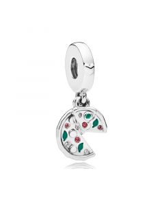 925 Sterling Silver Charms,Charms for Bracelet,Pandora Charms,Passion for Pizza Charm,Charms for Pandora Charm Bracelet