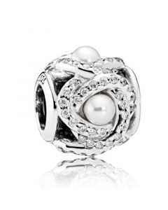 Charms for Bracelet,Charms for Pandora Charm Bracelet,Luminous Love Knot Charm,925 Sterling Silver Charms,Pandora Charms