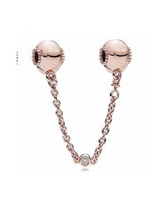 925 Sterling Silver Charms,Charms for Bracelet,Charms for Pandora Charm Bracelet,Embossed Hearts Safety Chain Clip Charm,Pandora Charms