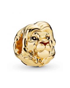 The Lion King Simba Golden Charm,Pandora Charms,Charms for Bracelet,Charms for Pandora Charm Bracelet,925 Sterling Silver Charms