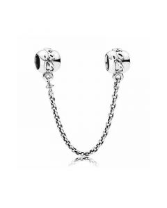 Charms for Bracelet,Pandora Charms,925 Sterling Silver Charms,Family Ties Safety Chain,Charms for Pandora Charm Bracelet
