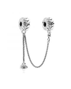Pandora Charms,925 Sterling Silver Charms,Charms for Pandora Charm Bracelet,Charms for Bracelet,Grains of Energy Safety Chain