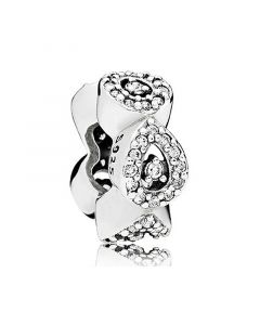 Charms for Bracelet,Pandora Charms,925 Sterling Silver Charms,Charms for Pandora Charm Bracelet,Cascading Glamour Spacer Charm