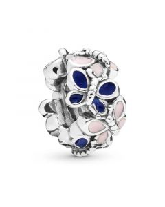 Charms for Bracelet,Charms for Pandora Charm Bracelet,Butterfly Arrangement Spacer,925 Sterling Silver Charms,Pandora Charms
