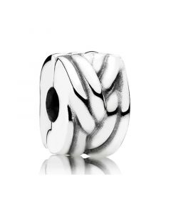 Charms for Bracelet,Braided Clip Charm,Pandora Charms,Charms for Pandora Charm Bracelet,925 Sterling Silver Charms