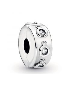 Pandora Charms,Sparkling Crown O Clip Charm,Charms for Pandora Charm Bracelet,Charms for Bracelet,925 Sterling Silver Charms