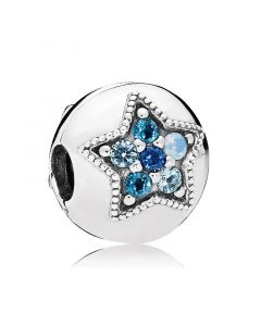 Charms for Pandora Charm Bracelet,Bright Star Clip Charm,925 Sterling Silver Charms,Pandora Charms,Charms for Bracelet