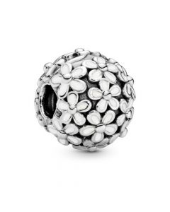 925 Sterling Silver Charms,Charms for Pandora Charm Bracelet,Pandora Charms,Darling Daisy Meadow Clip,Charms for Bracelet