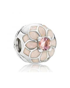 Pandora Charms,925 Sterling Silver Charms,Blooming Dahlia Clip,Charms for Bracelet,Charms for Pandora Charm Bracelet