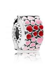 Burst of Love Clip,Pandora Charms,925 Sterling Silver Charms,Charms for Pandora Charm Bracelet,Charms for Bracelet