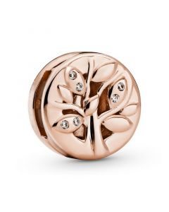 Rose Reflexions Sparkling Family Tree Clip,925 Sterling Silver Charms,Charms for Bracelet,Pandora Charms,Charms for Pandora Charm Bracelet