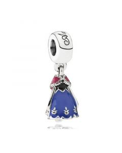 Charms for Bracelet,925 Sterling Silver Charms,Anna's Orchid Dress Dangle Charm,Pandora Charms,Charms for Pandora Charm Bracelet