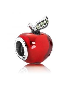 Charms for Pandora Charm Bracelet,Charms for Bracelet,Snow White's Apple Red Enamel Charm,Pandora Charms,925 Sterling Silver Charms