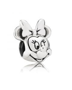 Charms for Bracelet,Minnie Portrait Charm,Pandora Charms,Charms for Pandora Charm Bracelet,925 Sterling Silver Charms