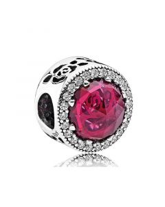 Belle's Radiant Rose Charm,Charms for Bracelet,Charms for Pandora Charm Bracelet,Pandora Charms,925 Sterling Silver Charms
