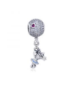 Charms for Bracelet,Floating Minnie Charm,Pandora Charms,925 Sterling Silver Charms,Charms for Pandora Charm Bracelet