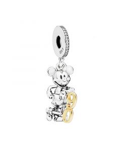 Charms for Pandora Charm Bracelet,925 Sterling Silver Charms,Charms for Bracelet,Pandora Charms,Mickey’s 90th Anniversary Pendant Charm