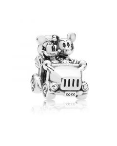925 Sterling Silver Charms,Pandora Charms,Charms for Bracelet,Charms for Pandora Charm Bracelet,Mickey Minnie Vintage Car Charm