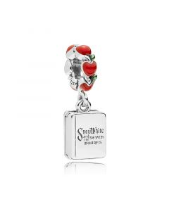 925 Sterling Silver Charms,Charms for Pandora Charm Bracelet,Pandora Charms,Snow White & The Seven Dwarfs Book Dangle,Charms for Bracelet