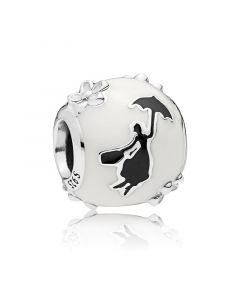 Charms for Pandora Charm Bracelet,Charms for Bracelet,925 Sterling Silver Charms,Mary Poppins’ Silhouette Charm,Pandora Charms