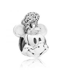 925 Sterling Silver Charms,Charms for Bracelet,Shimmering Steamboat Willie Portrait,Pandora Charms,Charms for Pandora Charm Bracelet