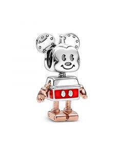 Charms for Pandora Charm Bracelet,925 Sterling Silver Charms,Pandora Charms,Rose Mickey Mouse Robot Charm,Charms for Bracelet
