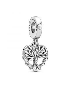 Charms for Pandora Charm Bracelet,Pandora Charms,Charms for Bracelet,925 Sterling Silver Charms,Heart Family Tree Dangle Charm