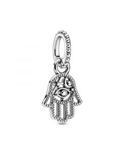 Charms for Pandora Charm Bracelet,Charms for Bracelet,925 Sterling Silver Charms,Protective Hamsa Hand Pendant Charm,Pandora Charms